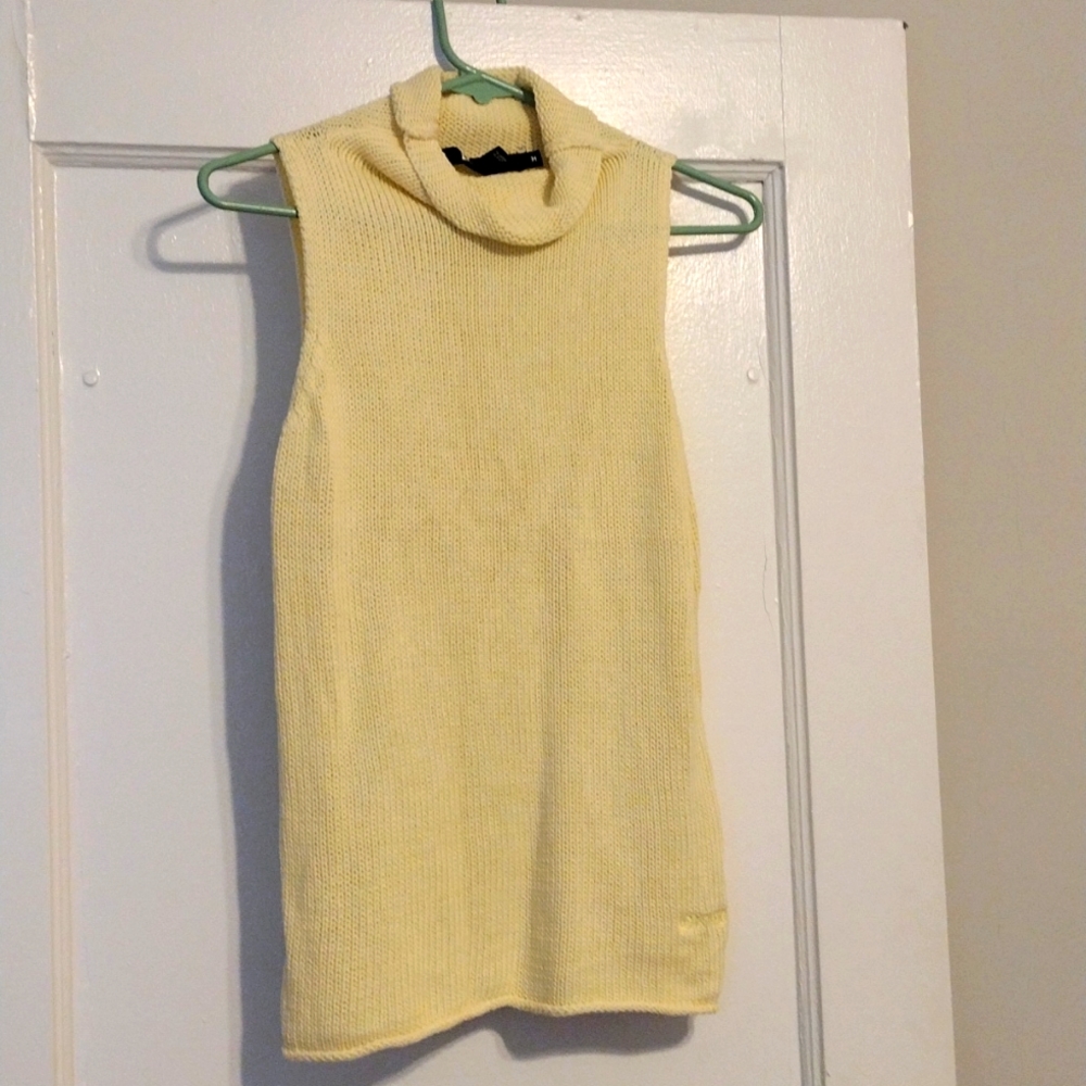 Sweater tank.